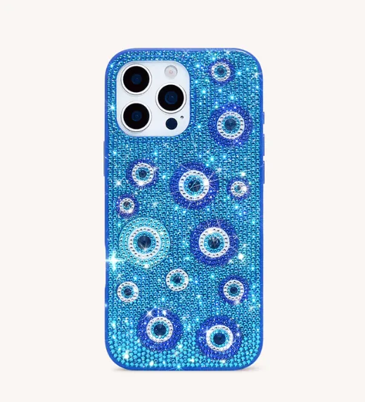 Evil Eye Artificial Crystal Case